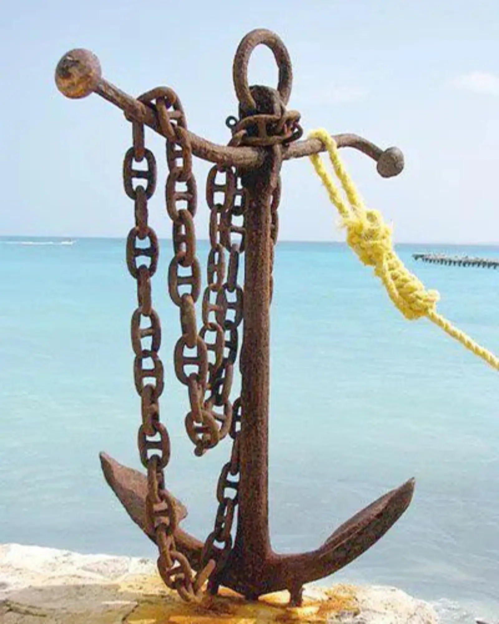 Anchor on the Beach